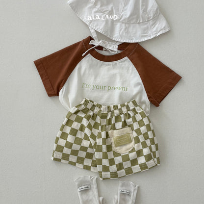 [PRE-ORDER] Checker Board Baby Shorts