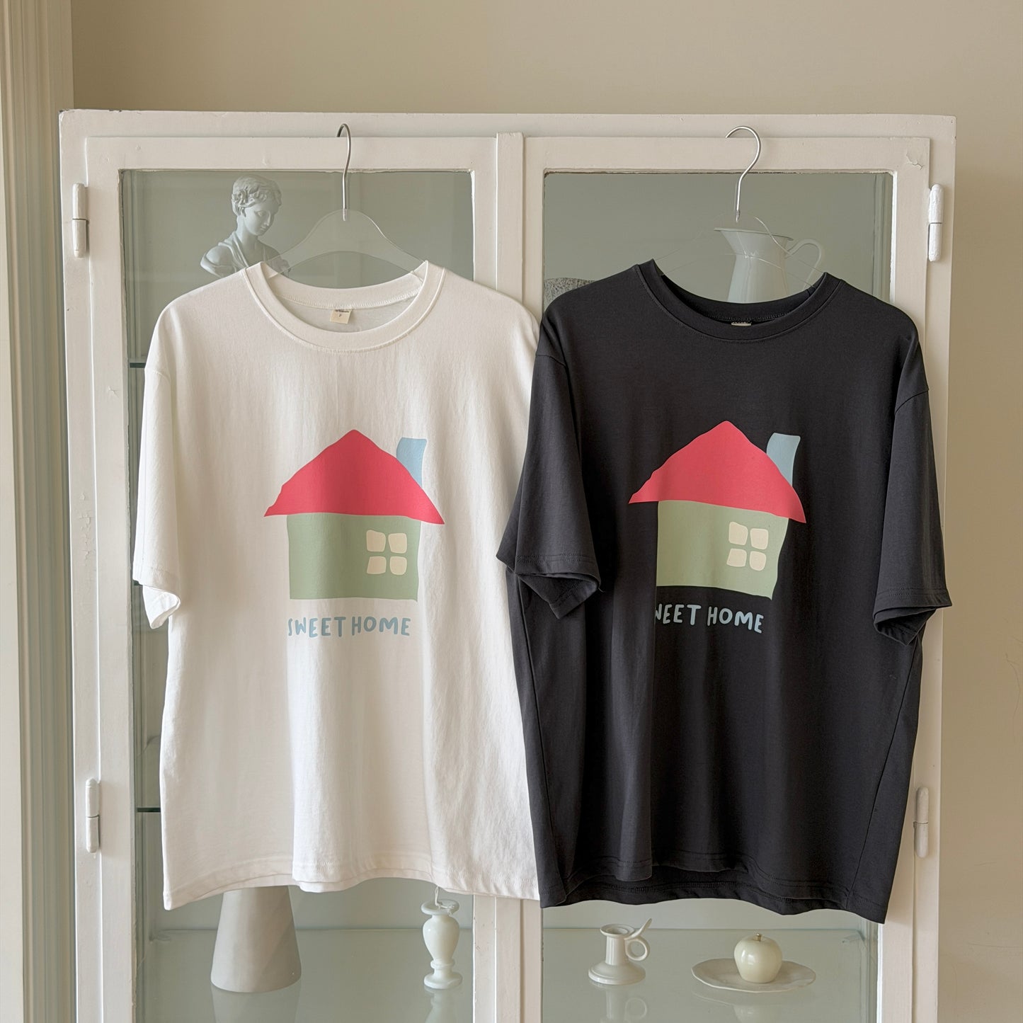 Sweet Home T-Shirts [Ivory/XS(2-3yr), M(4-5yr)]