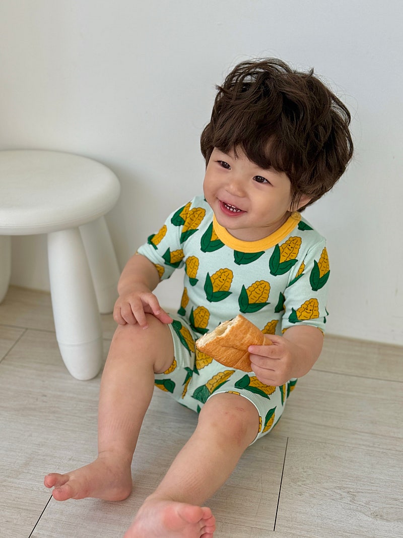 Sweet Bamboo Ribbed Home Wear Set