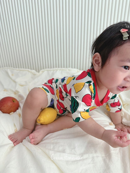Sweet Bamboo Ribbed Home Wear Set