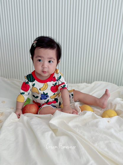 Sweet Bamboo Ribbed Home Wear Set