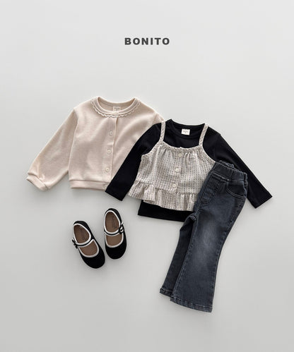 [PRE-ORDER] Boot-Cut Span Denim Pants