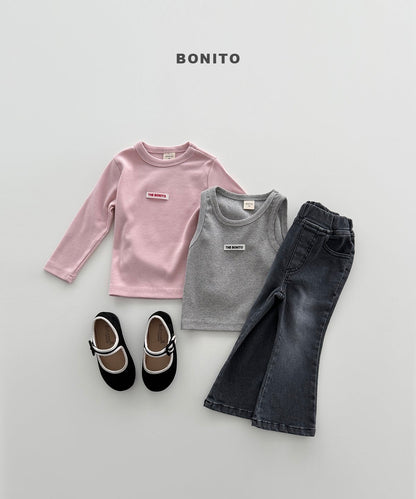 [PRE-ORDER] Boot-Cut Span Denim Pants