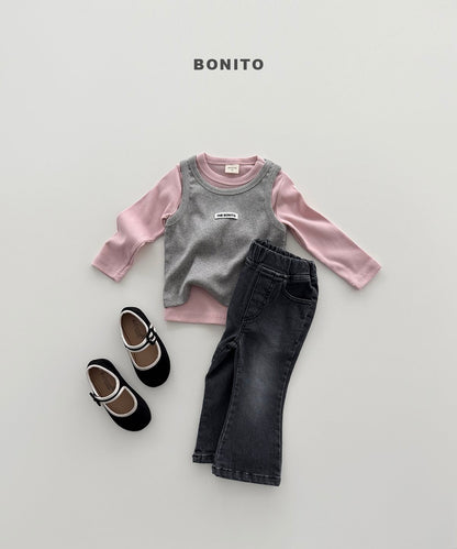 [PRE-ORDER] Boot-Cut Span Denim Pants