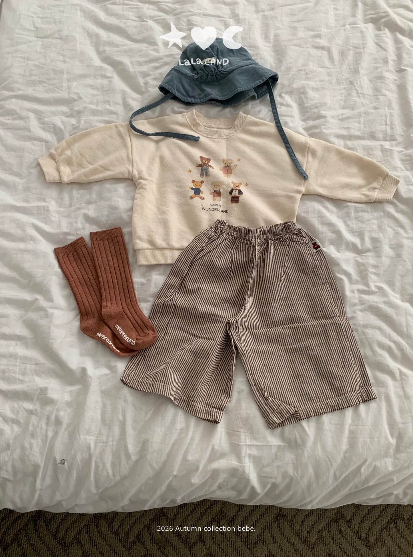 [PRE-ORDER] Bear Friends Baby Sweatshirts