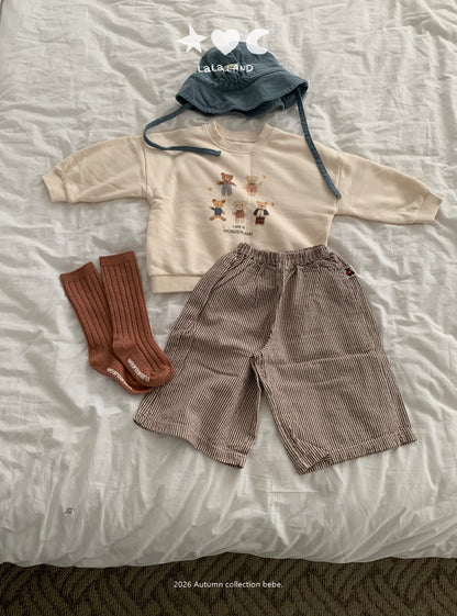 [PRE-ORDER] Bear Friends Baby Sweatshirts