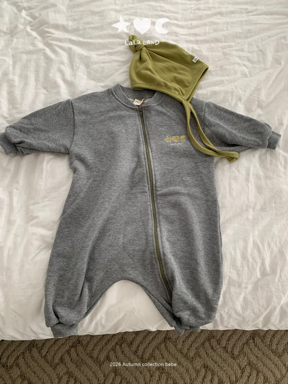 [PRE-ORDER] Terry Zip-Up Body Suit