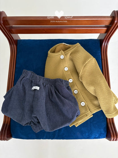 [PRE-ORDER] Alpha Ribbed Cardigan