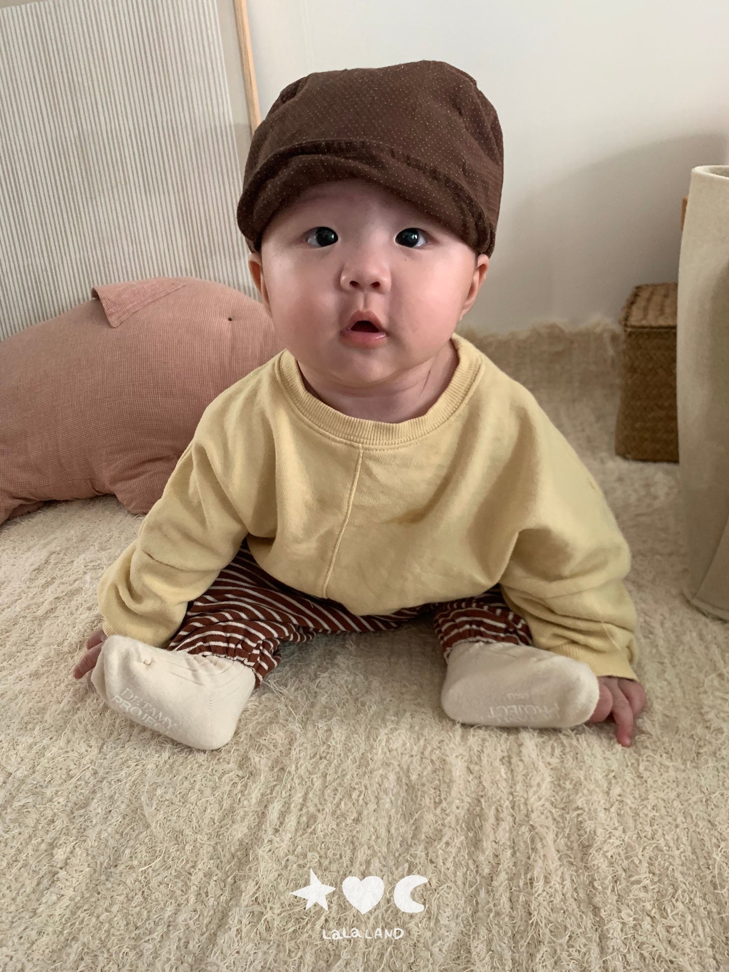 [PRE-ORDER] Stripe Terry Baby Pants