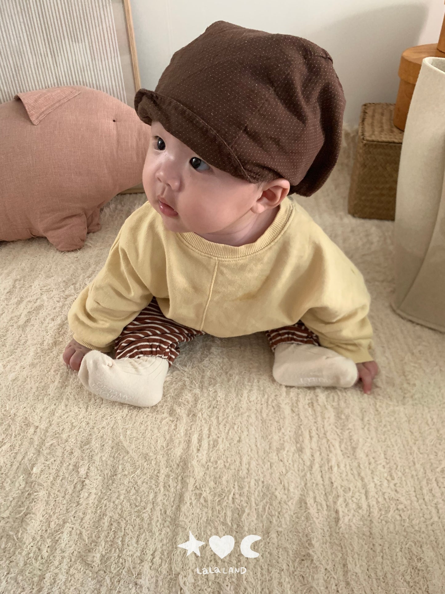 [PRE-ORDER] Stripe Terry Baby Pants