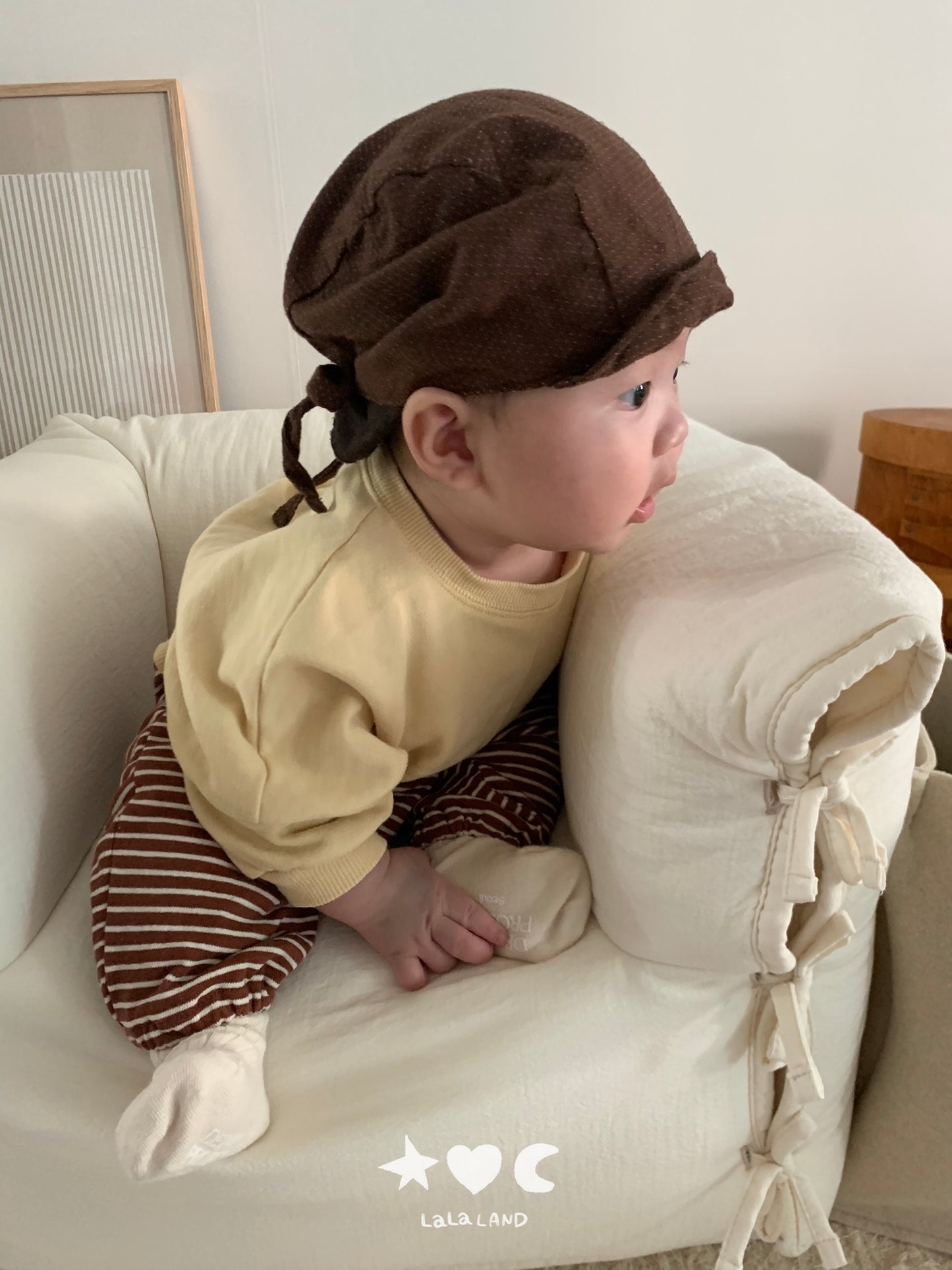 [PRE-ORDER] Stripe Terry Baby Pants