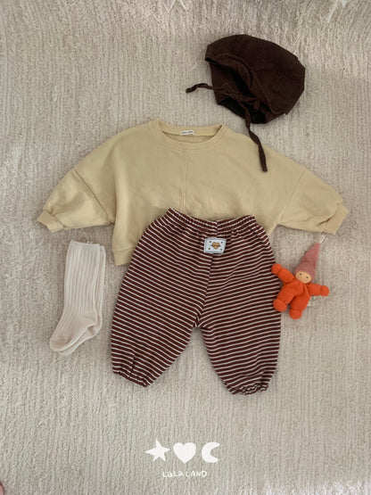 [PRE-ORDER] Stripe Terry Baby Pants