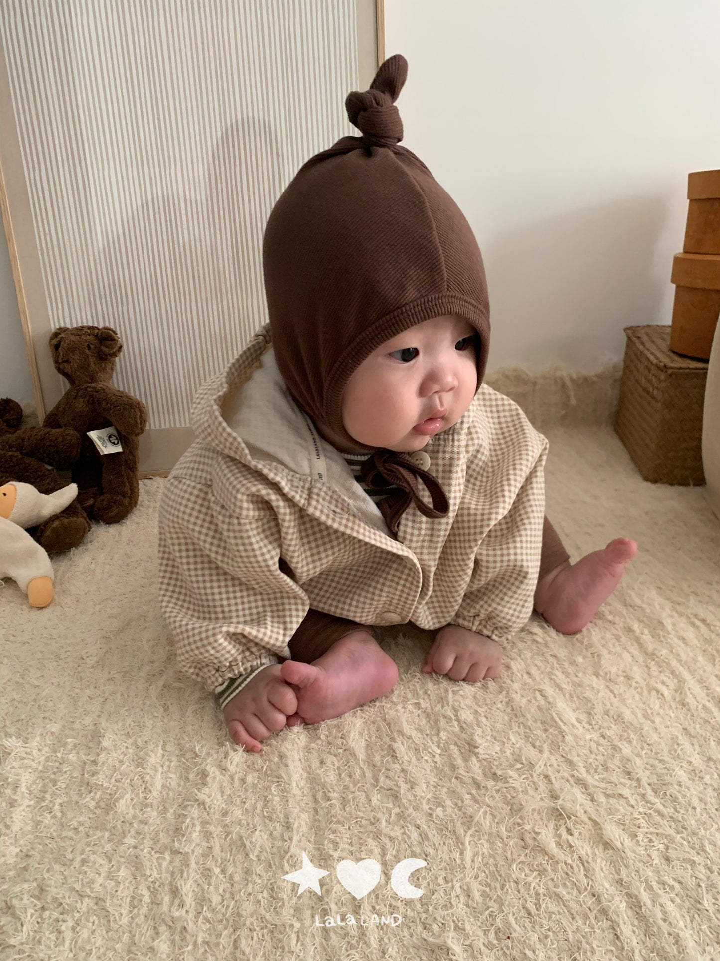 [PRE-ORDER] Check Baby Hoodie Jumper