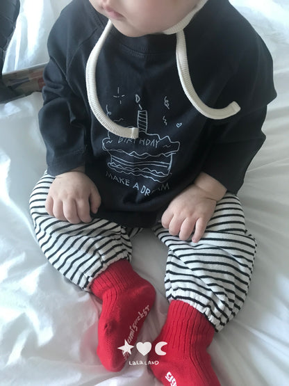 [PRE-ORDER] Stripe Terry Baby Pants
