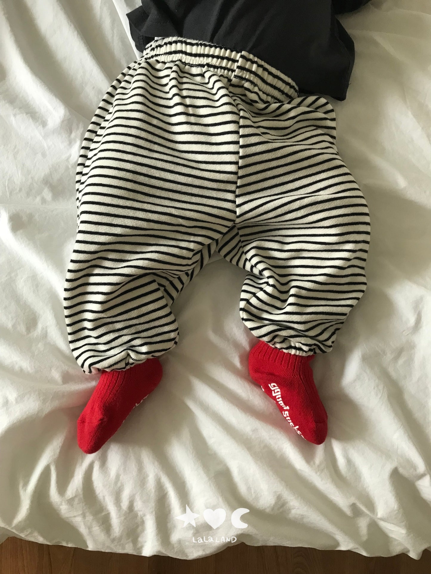 [PRE-ORDER] Stripe Terry Baby Pants