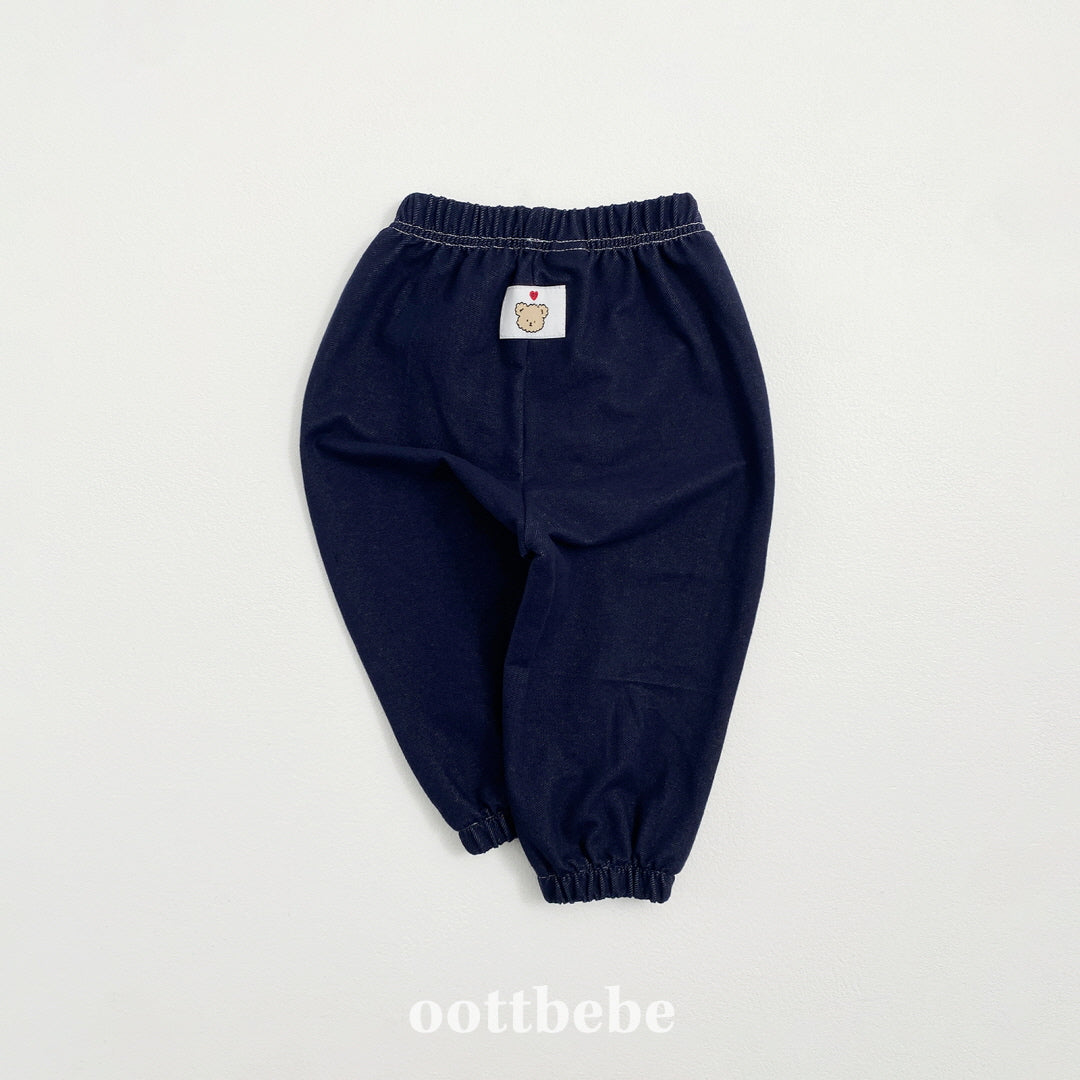 [PRE-ORDER] Indigo Span Pin-Tuck Pants