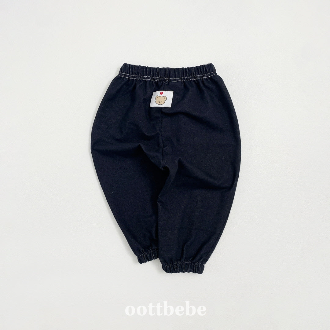 [PRE-ORDER] Indigo Span Pin-Tuck Pants