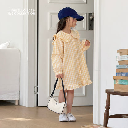 [PRE-ORDER] Chu Chu Check Dress