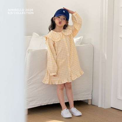 [PRE-ORDER] Chu Chu Check Dress