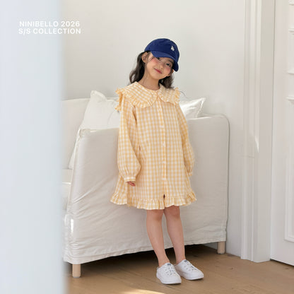 [PRE-ORDER] Chu Chu Check Dress