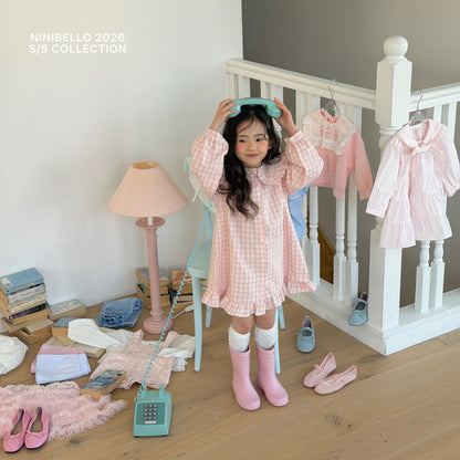 [PRE-ORDER] Chu Chu Check Dress