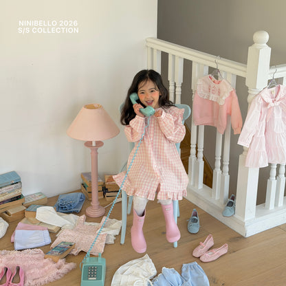 [PRE-ORDER] Chu Chu Check Dress