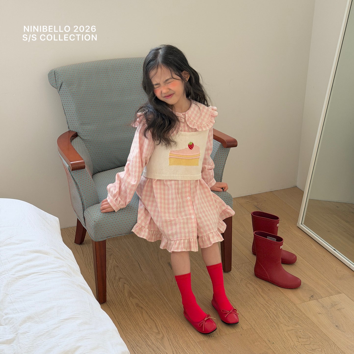 [PRE-ORDER] Chu Chu Check Dress