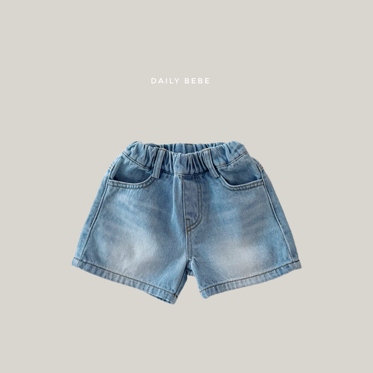[PRE-ORDER] Washed Denim Shorts