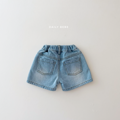 [PRE-ORDER] Washed Denim Shorts