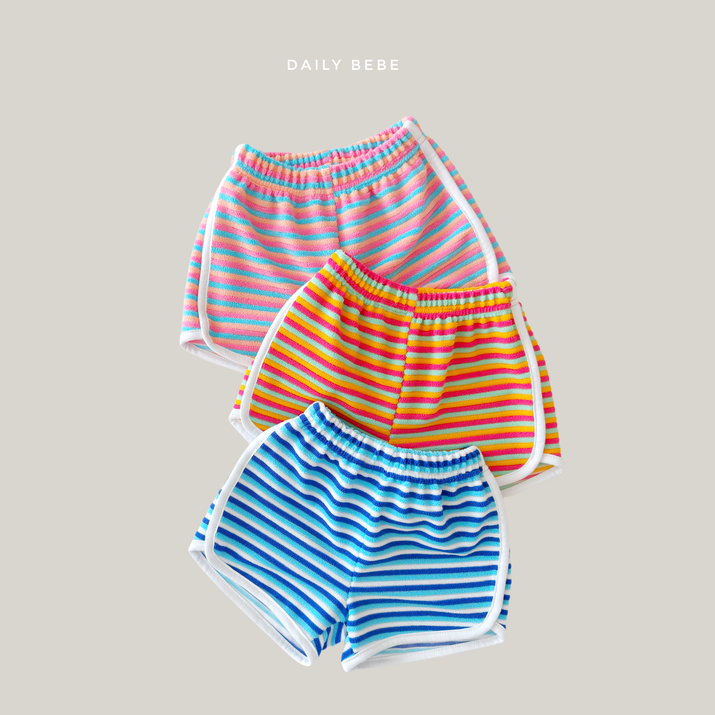 [PRE-ORDER] Rainbow Terry Shorts