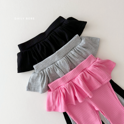 [PRE-ORDER] Boot-Cut Frill Pants