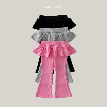 [PRE-ORDER] Boot-Cut Frill Pants