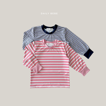 [PRE-ORDER] Stripe Rash Guard T-Shirts (Mom Couple)
