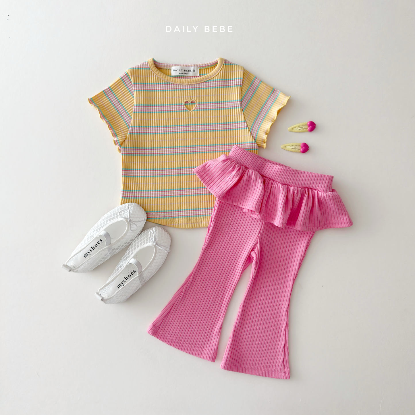 [PRE-ORDER] Boot-Cut Frill Pants
