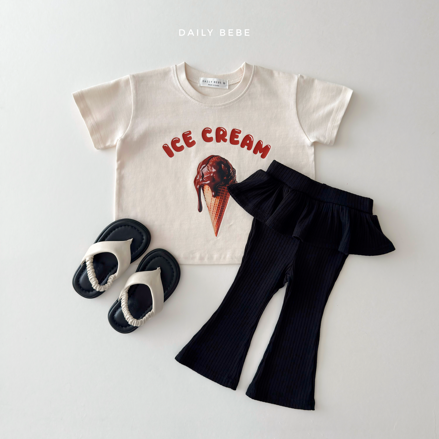 [PRE-ORDER] Boot-Cut Frill Pants