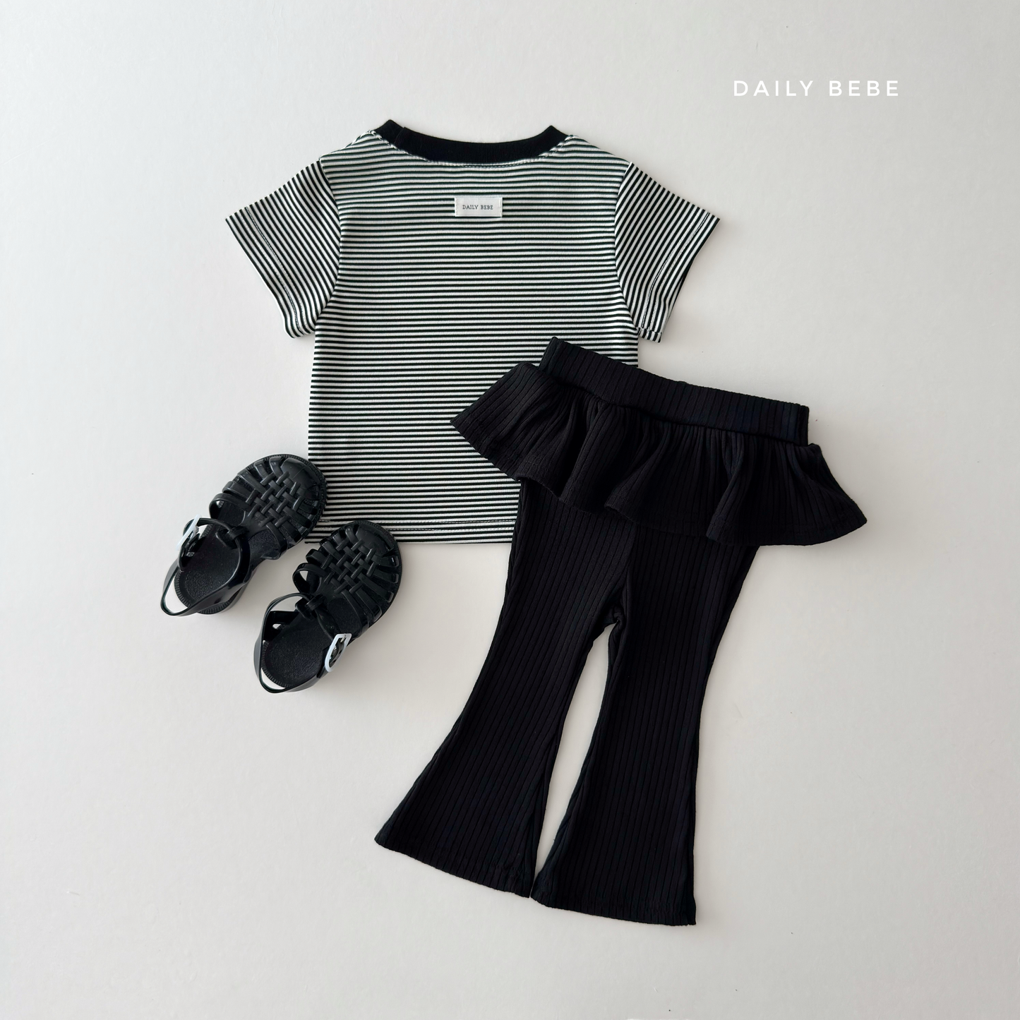 [PRE-ORDER] Boot-Cut Frill Pants