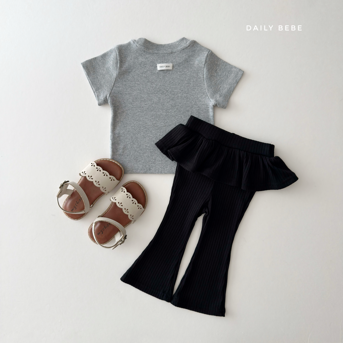 [PRE-ORDER] Boot-Cut Frill Pants