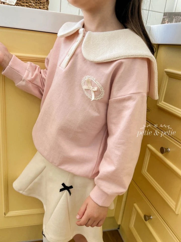 [PRE-ORDER] Ribbon Collar Sweatshirts