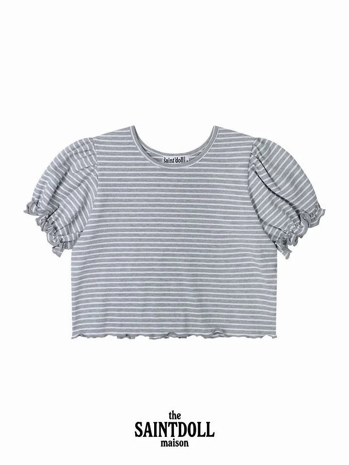 [PRE-ORDER] Stripe Frill T-Shirts