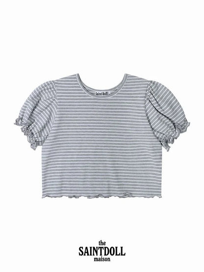 [PRE-ORDER] Stripe Frill T-Shirts