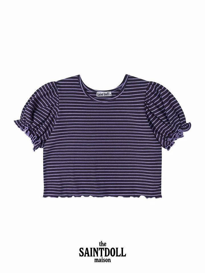 [PRE-ORDER] Stripe Frill T-Shirts
