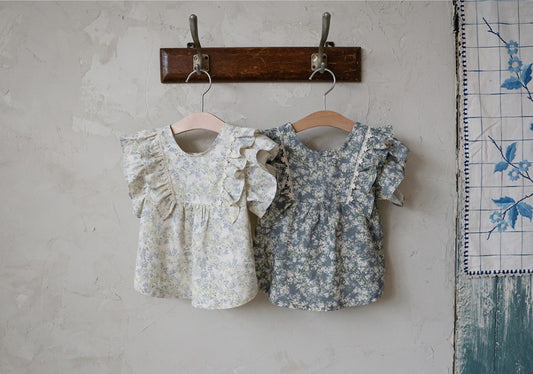 [PRE-ORDER] Cyan Blouse