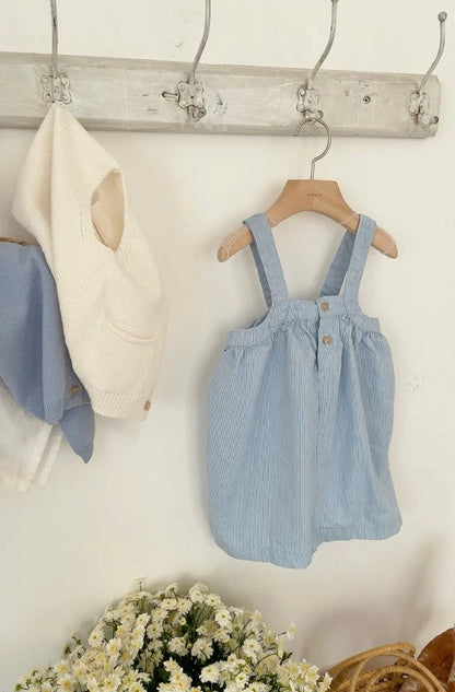 Jenny Suspender Dress [Stripe/XXL(7-8yr)]