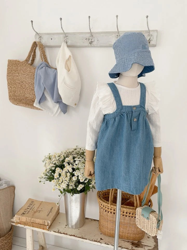 Jenny Suspender Dress [Stripe/XXL(7-8yr)]