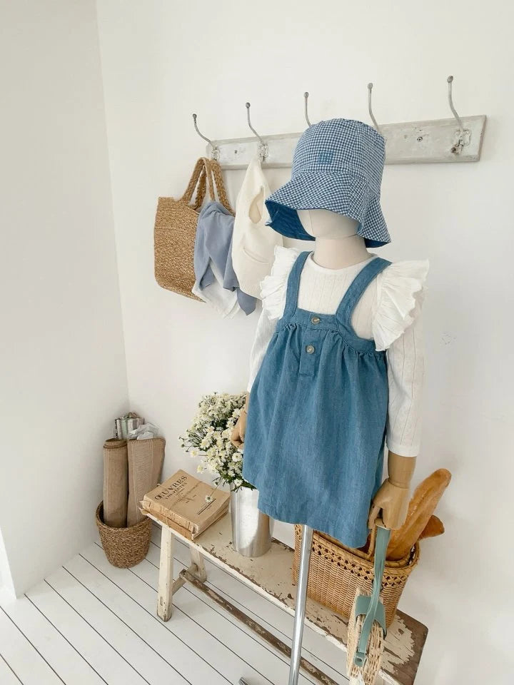 Jenny Suspender Dress [Stripe/XXL(7-8yr)]