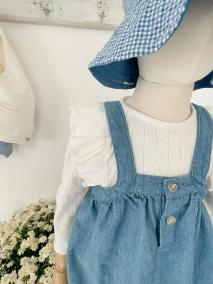 Jenny Suspender Dress [Stripe/XXL(7-8yr)]