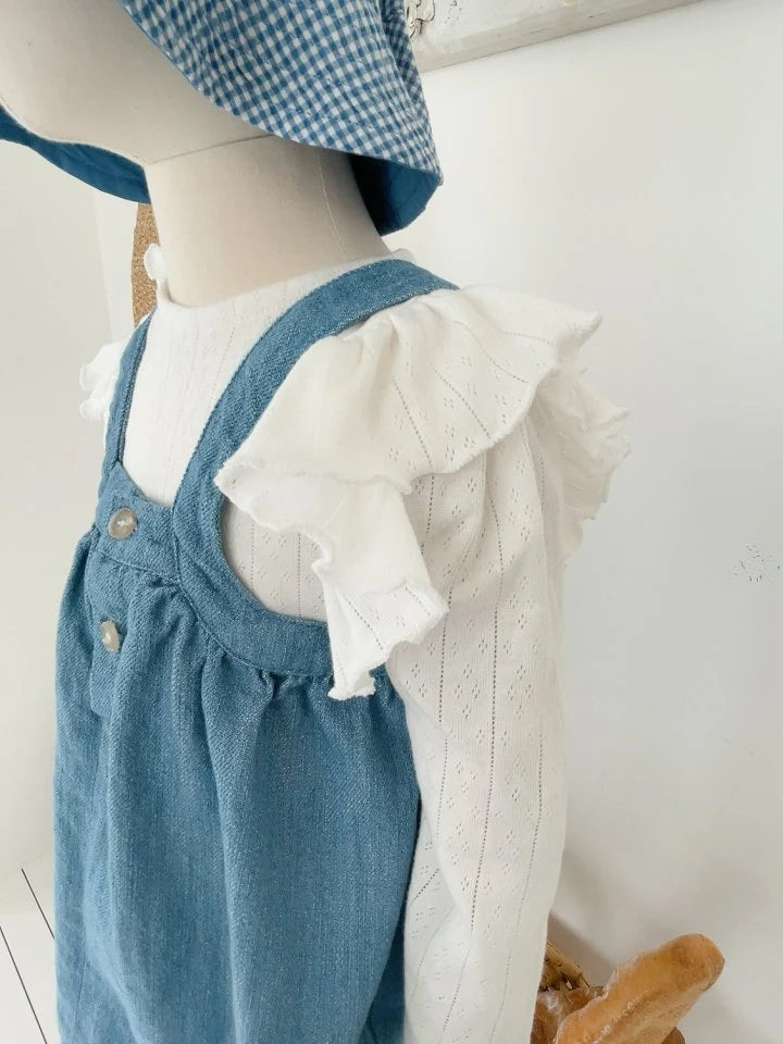 Jenny Suspender Dress [Stripe/XXL(7-8yr)]