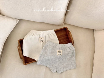 Crople Waffle Shorts [White Melange/6m]