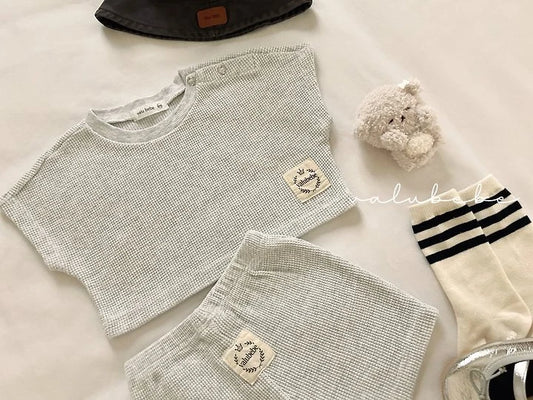 Crople Drop T-Shirts [White Melange/6m]