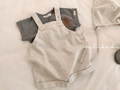 Veluti Roll-Up T-Shirts [Charcoal Grey/12m]